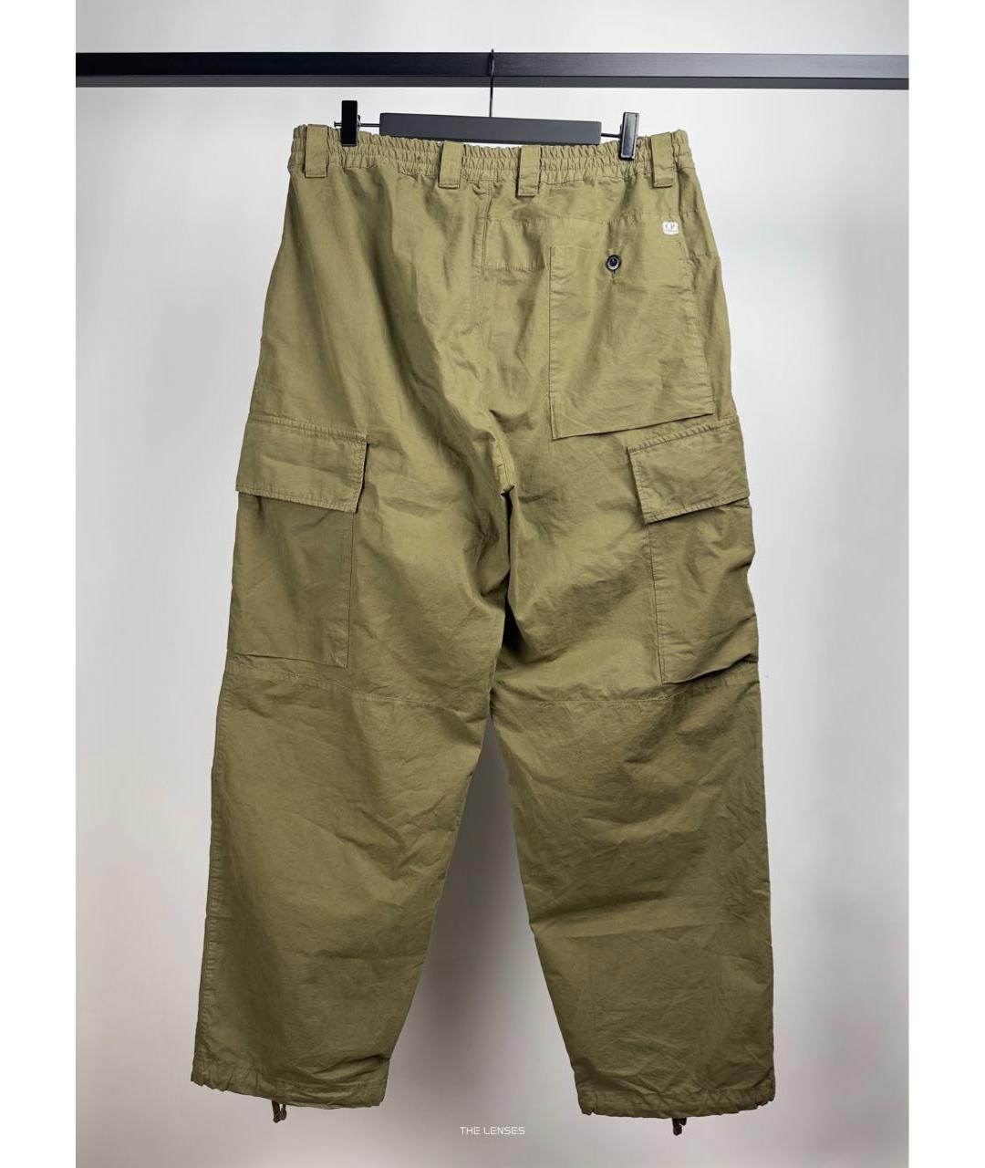 CP COMPANY Коричневые хлопковые повседневные брюки, фото 3