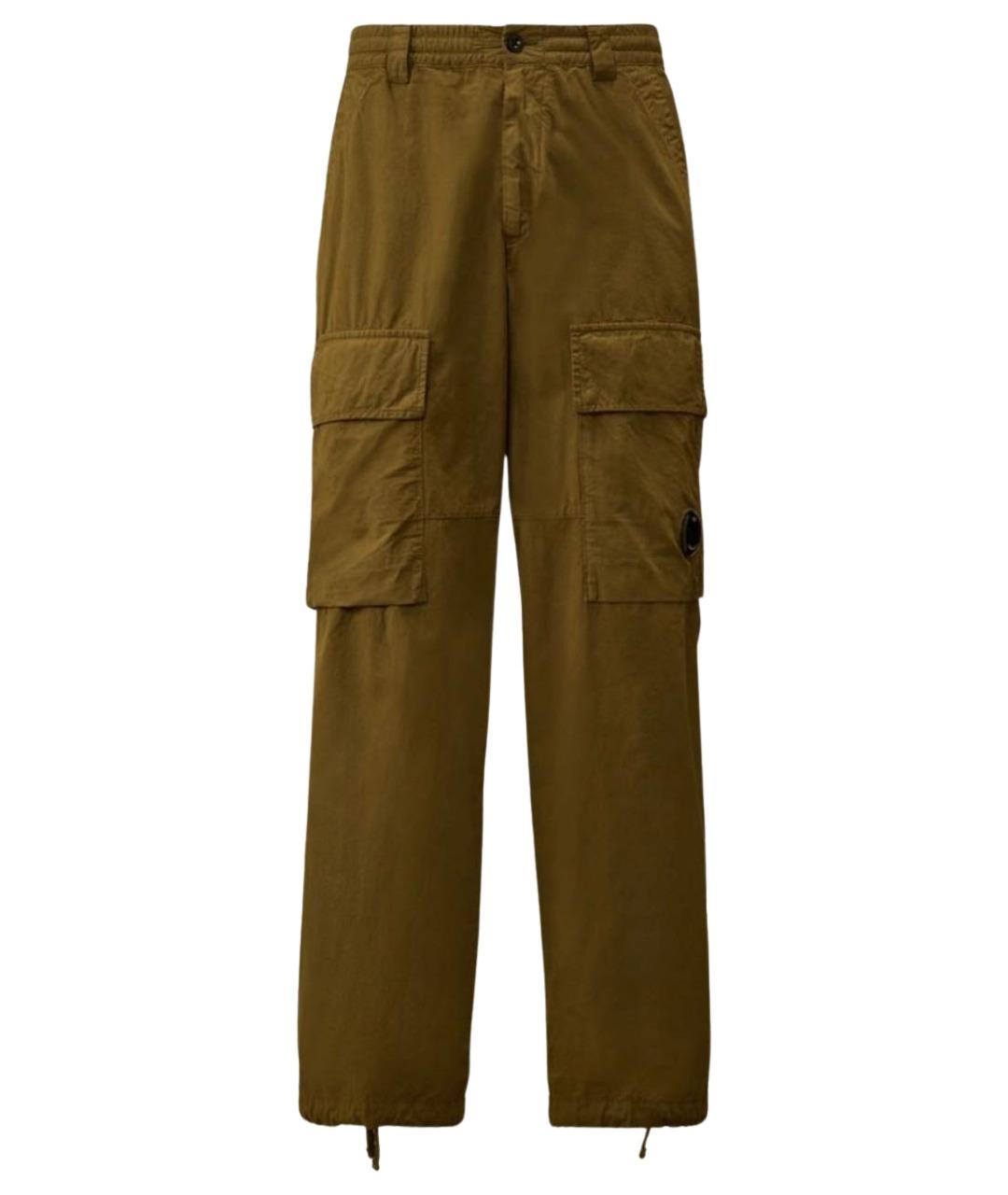 CP COMPANY Коричневые хлопковые повседневные брюки, фото 1