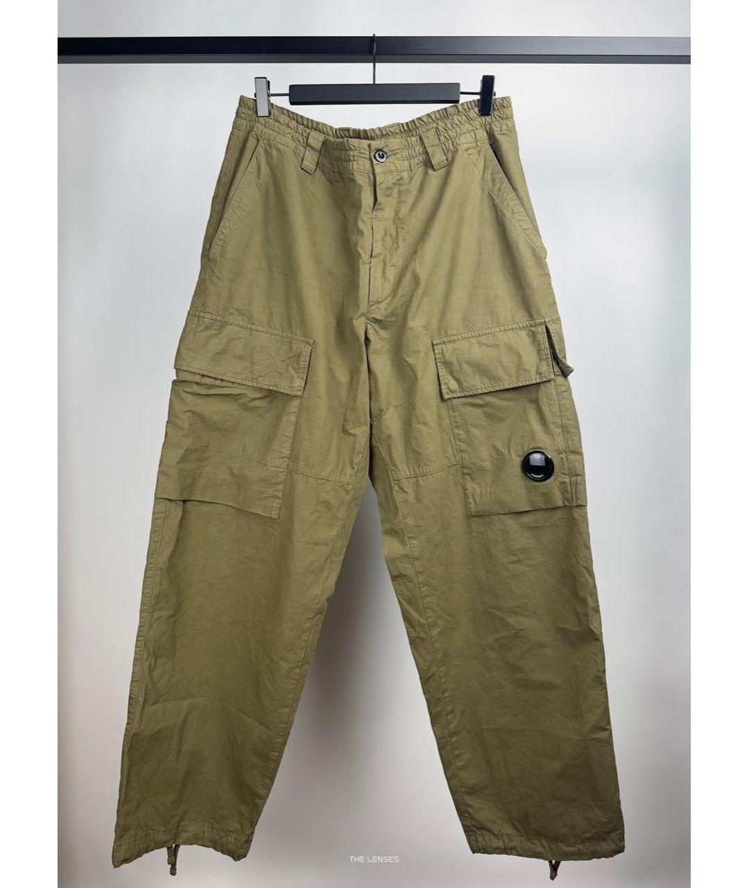 CP COMPANY Коричневые хлопковые повседневные брюки, фото 2