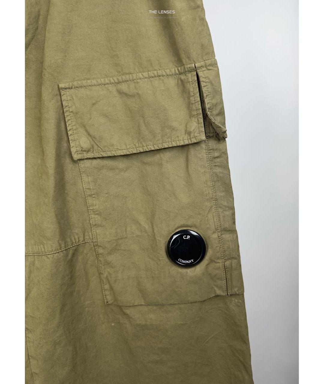 CP COMPANY Коричневые хлопковые повседневные брюки, фото 4
