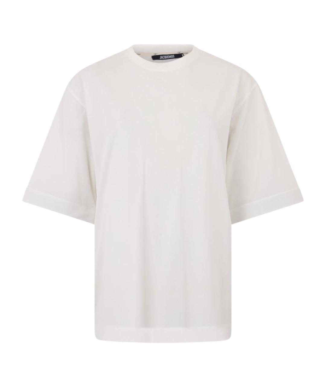 JACQUEMUS Белая футболка, фото 1