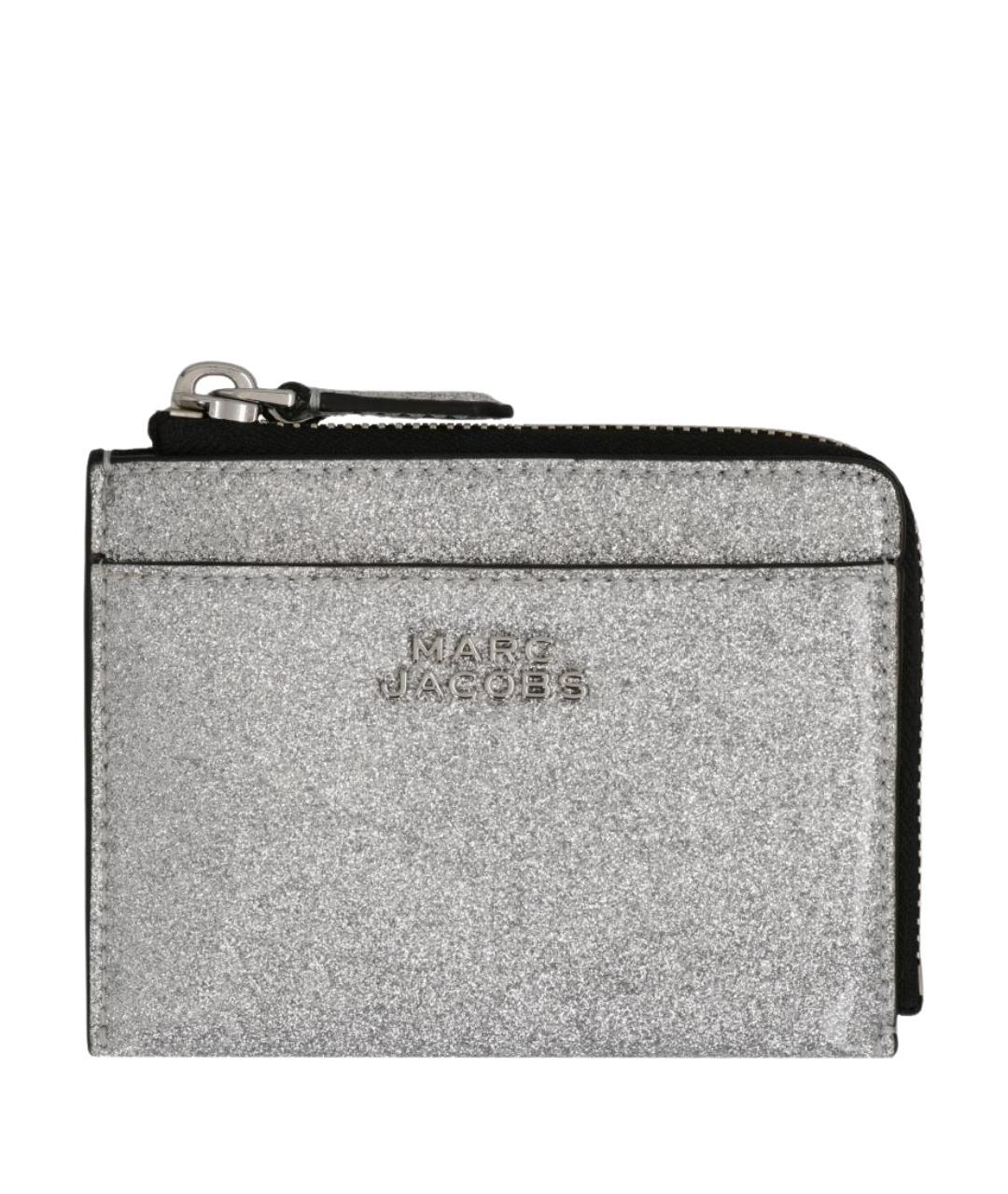 MARC JACOBS Серый полиуретановый кошелек, фото 1