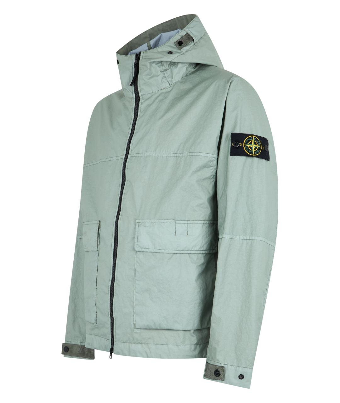 STONE ISLAND Голубая куртка, фото 3