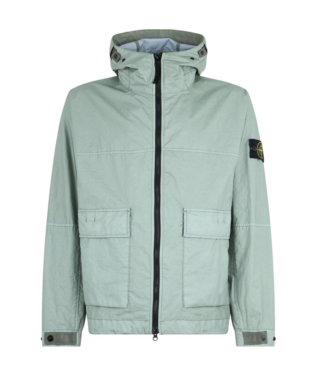 STONE ISLAND Голубая куртка, фото 1