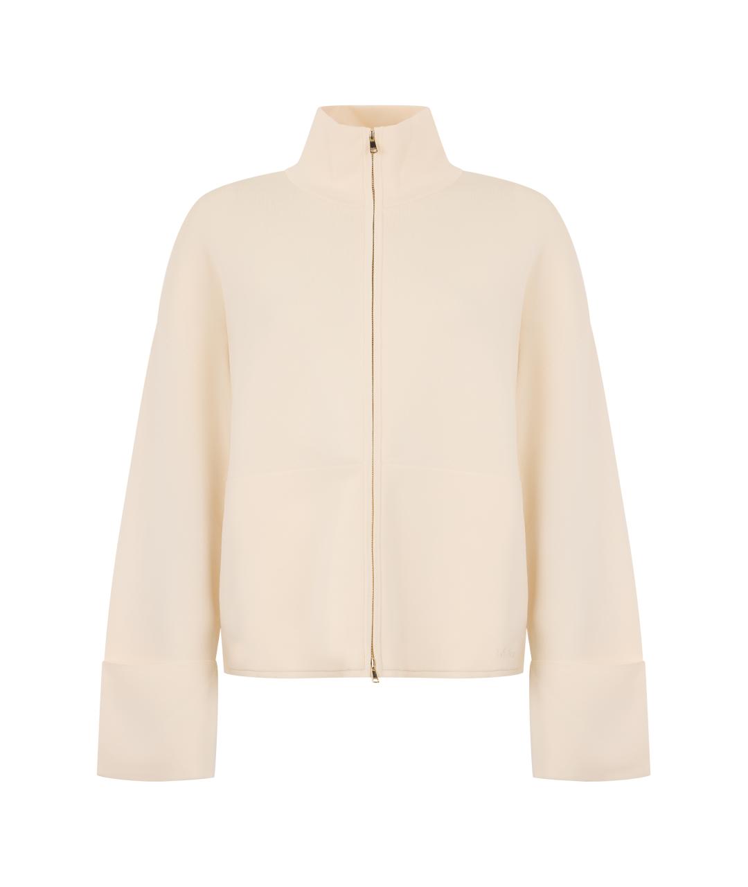 MAX MARA Бежевая вискозная куртка, фото 1