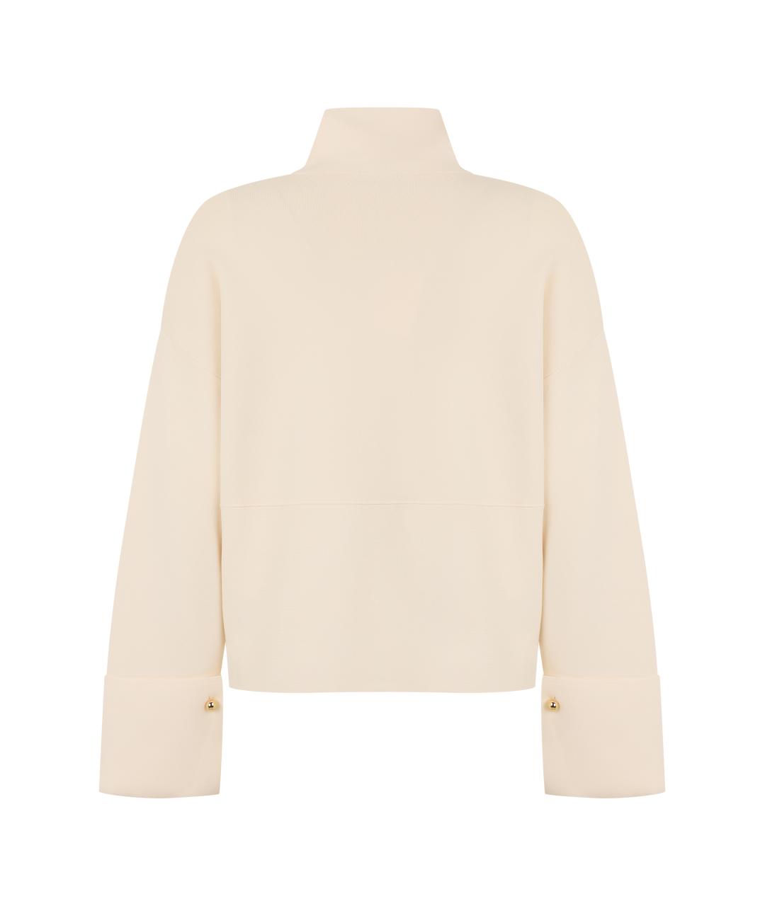MAX MARA Бежевая вискозная куртка, фото 2