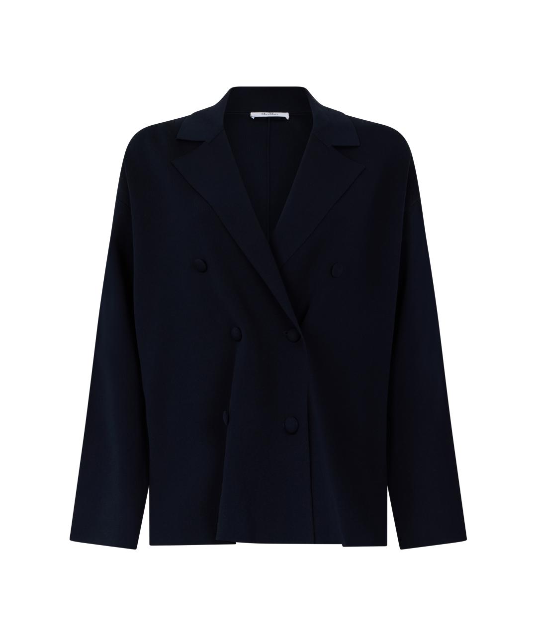 MAX MARA Черная вискозная куртка, фото 1