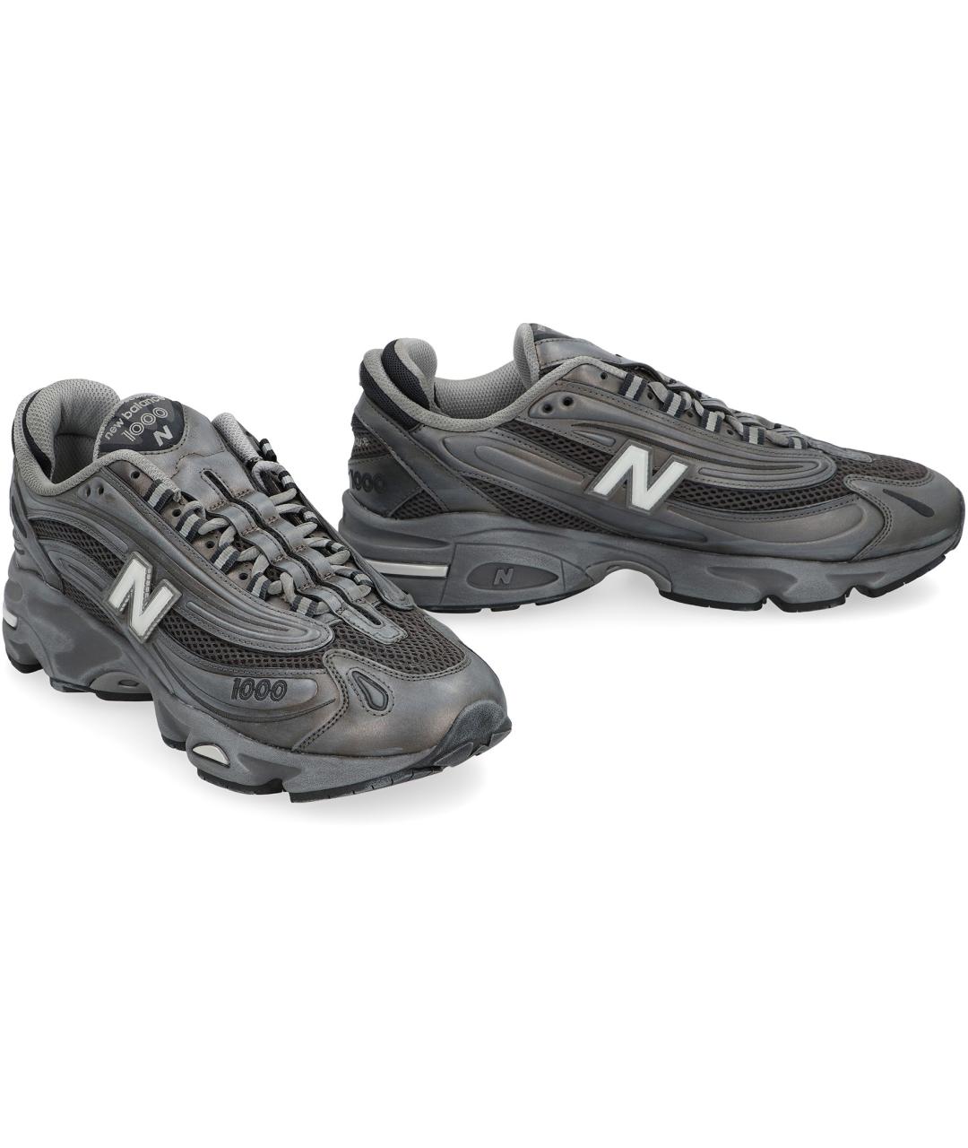 NEW BALANCE Черные низкие кроссовки / кеды, фото 3