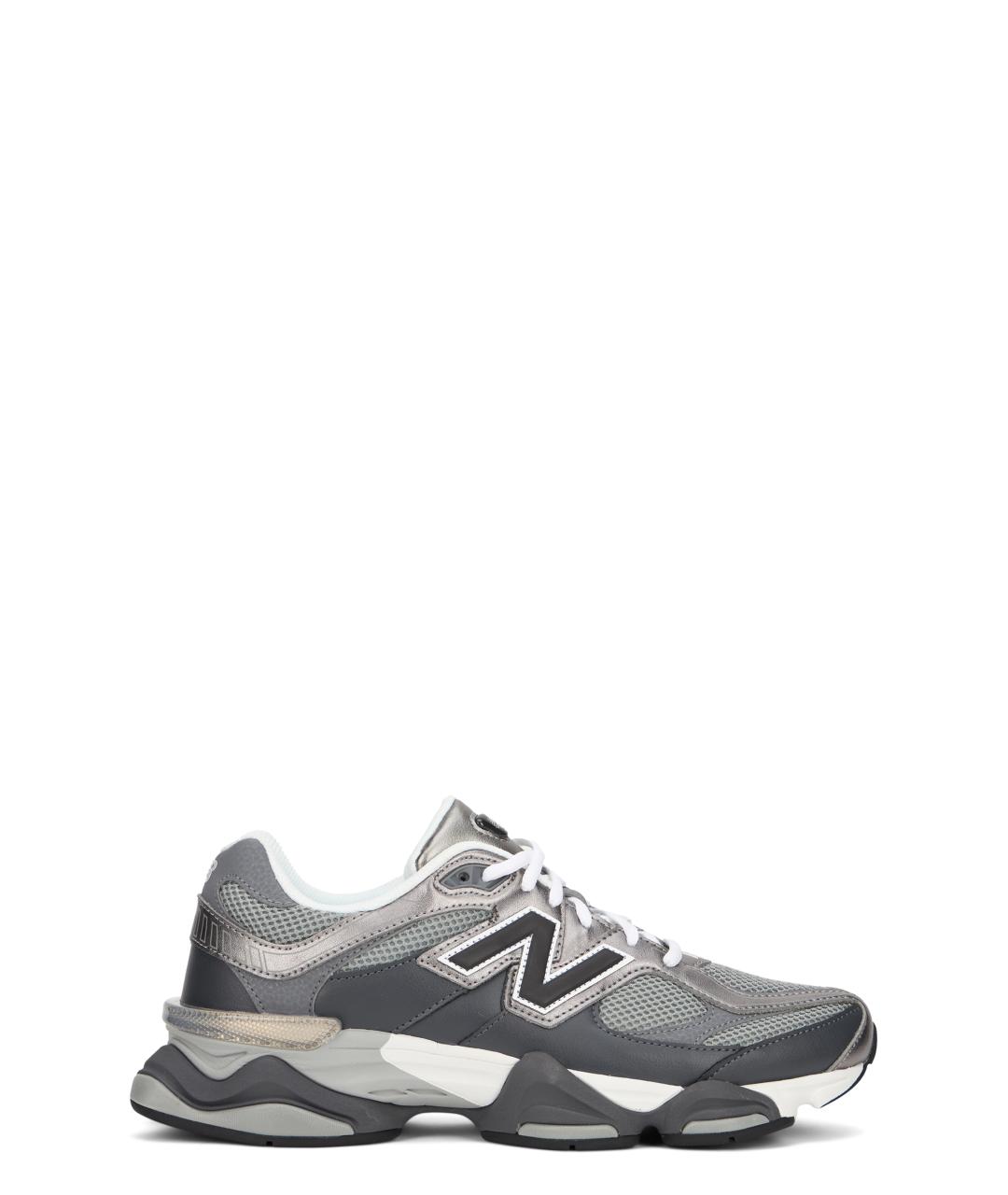 NEW BALANCE Серые текстильные кроссовки, фото 1