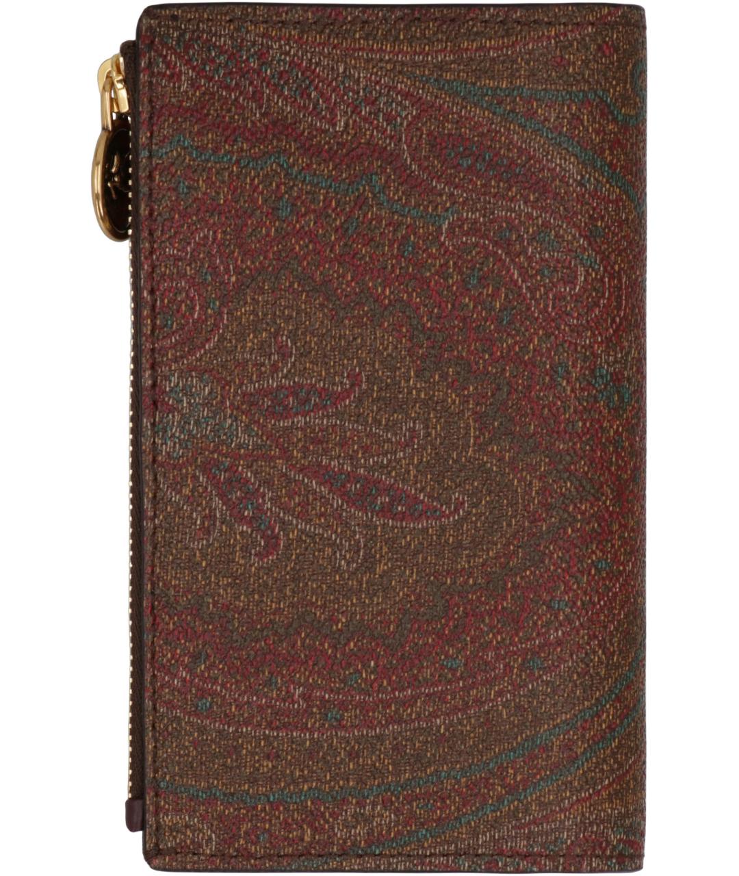 ETRO Коричневый кошелек, фото 2
