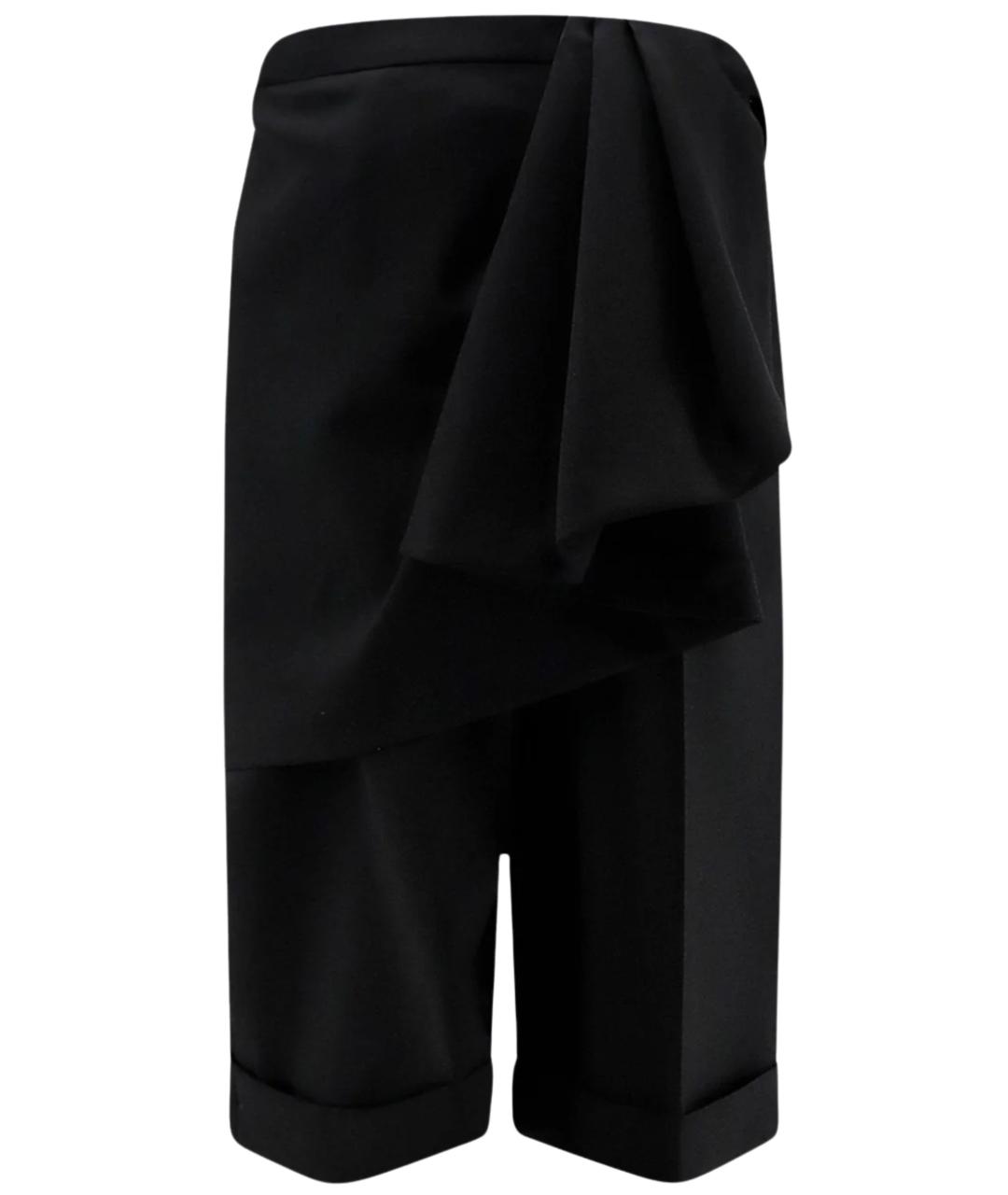 CHRISTIAN DIOR Черные шерстяные капри, фото 2