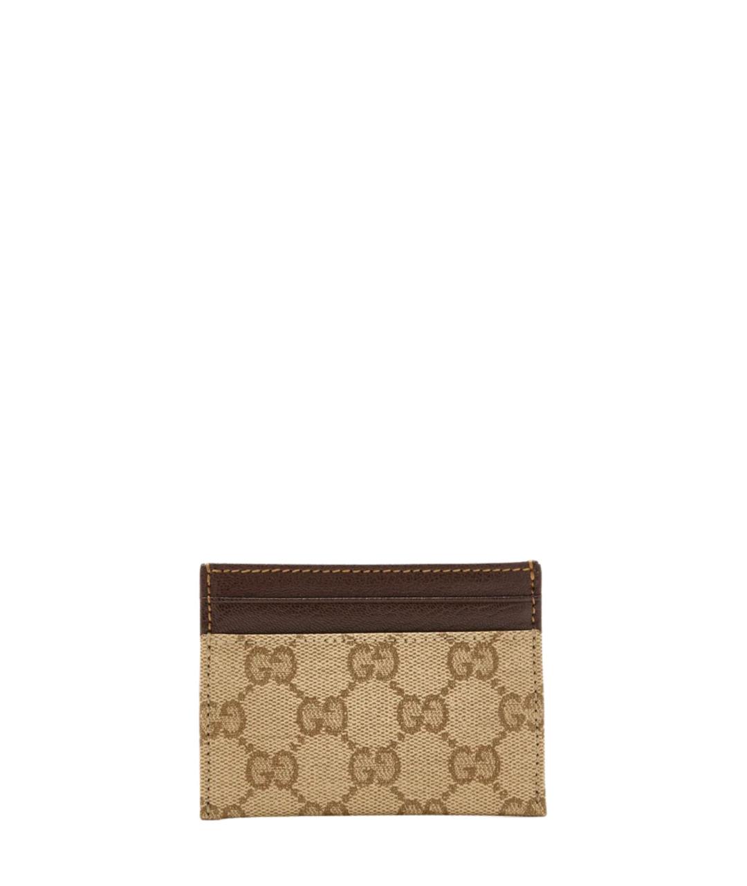 GUCCI Бежевый кардхолдер, фото 1