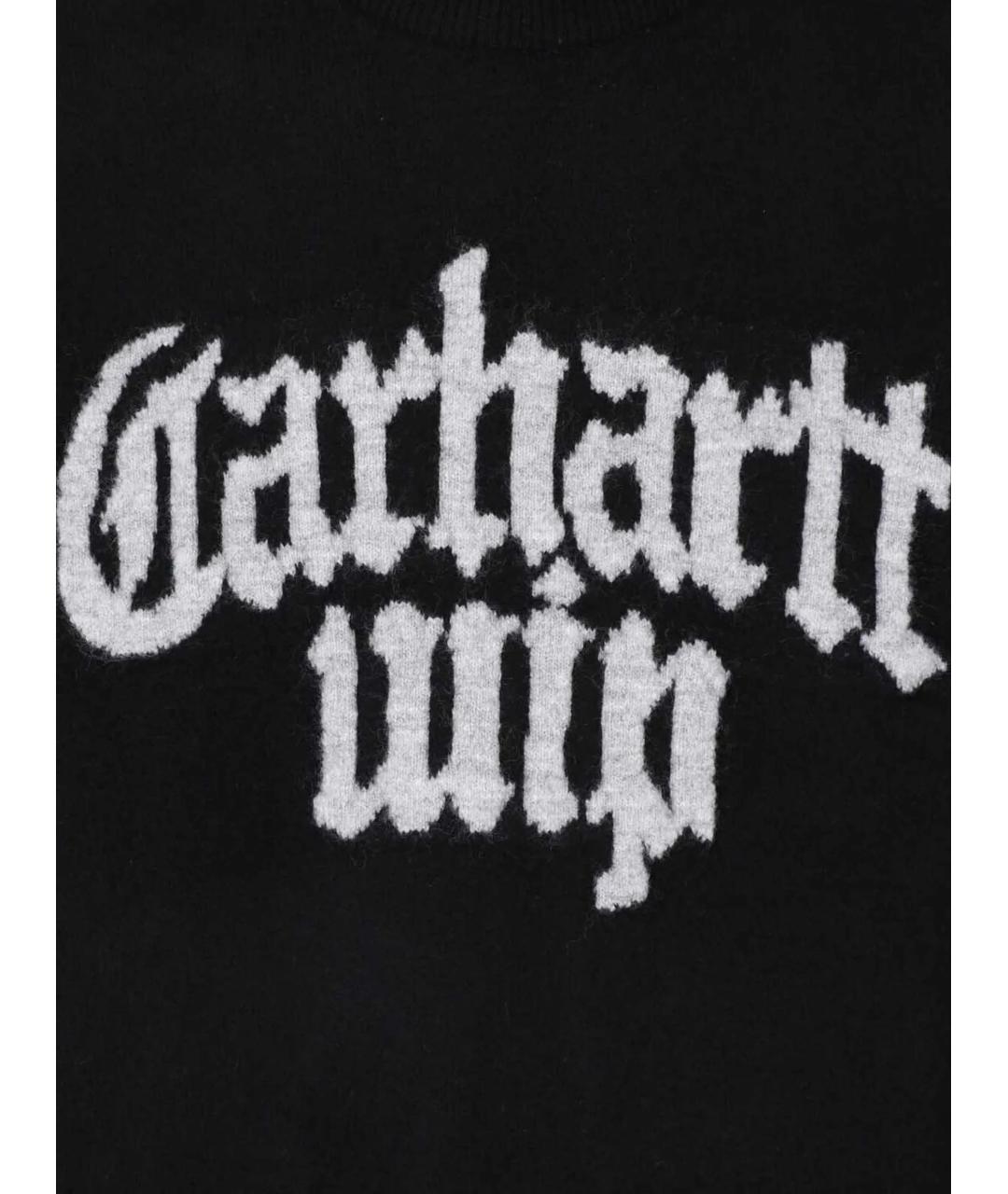 CARHARTT WIP Черный вискозный джемпер / свитер, фото 3