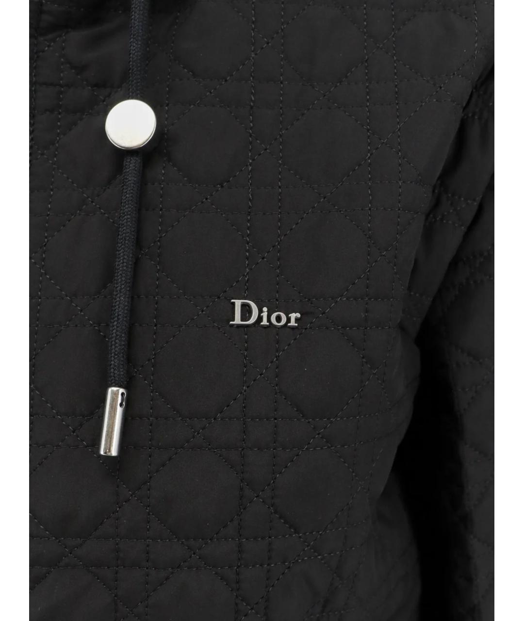 CHRISTIAN DIOR Черная полиэстеровая куртка, фото 3