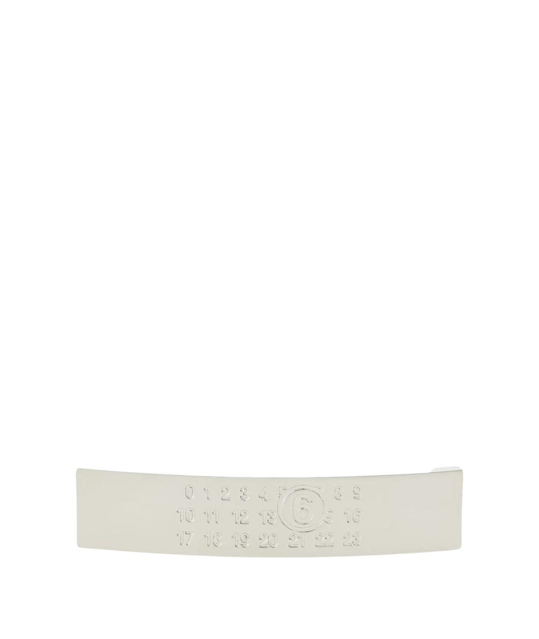 MM6 MAISON MARGIELA Серебряная заколка, фото 1