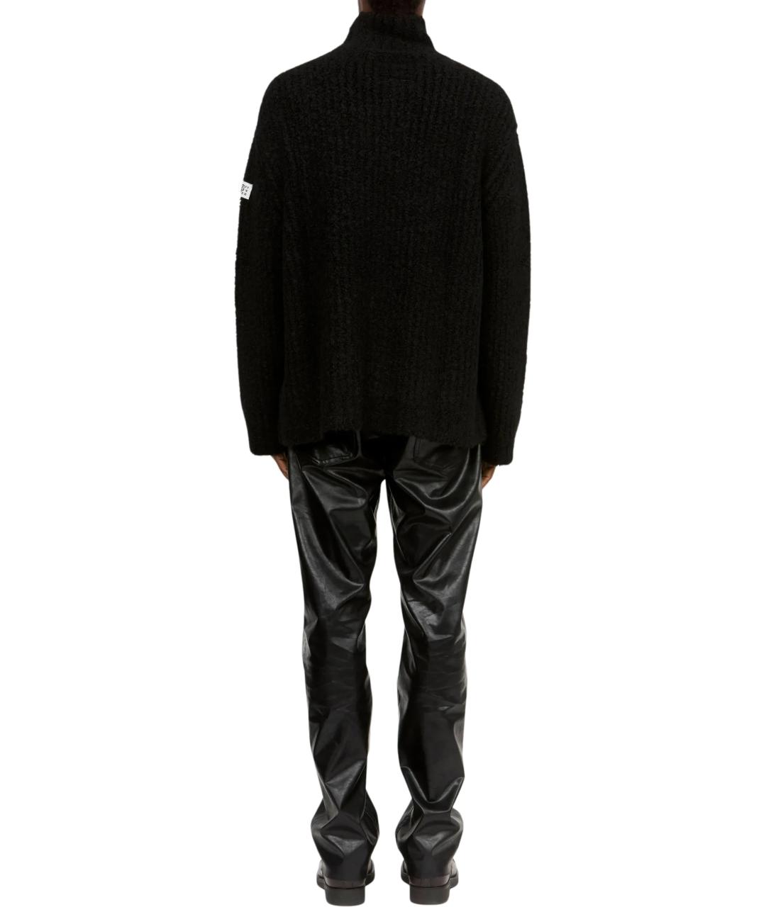 MM6 MAISON MARGIELA Черный шерстяной джемпер / свитер, фото 3