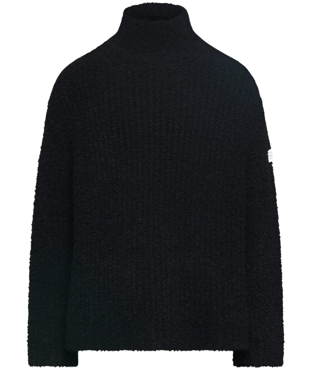 MM6 MAISON MARGIELA Черный шерстяной джемпер / свитер, фото 1