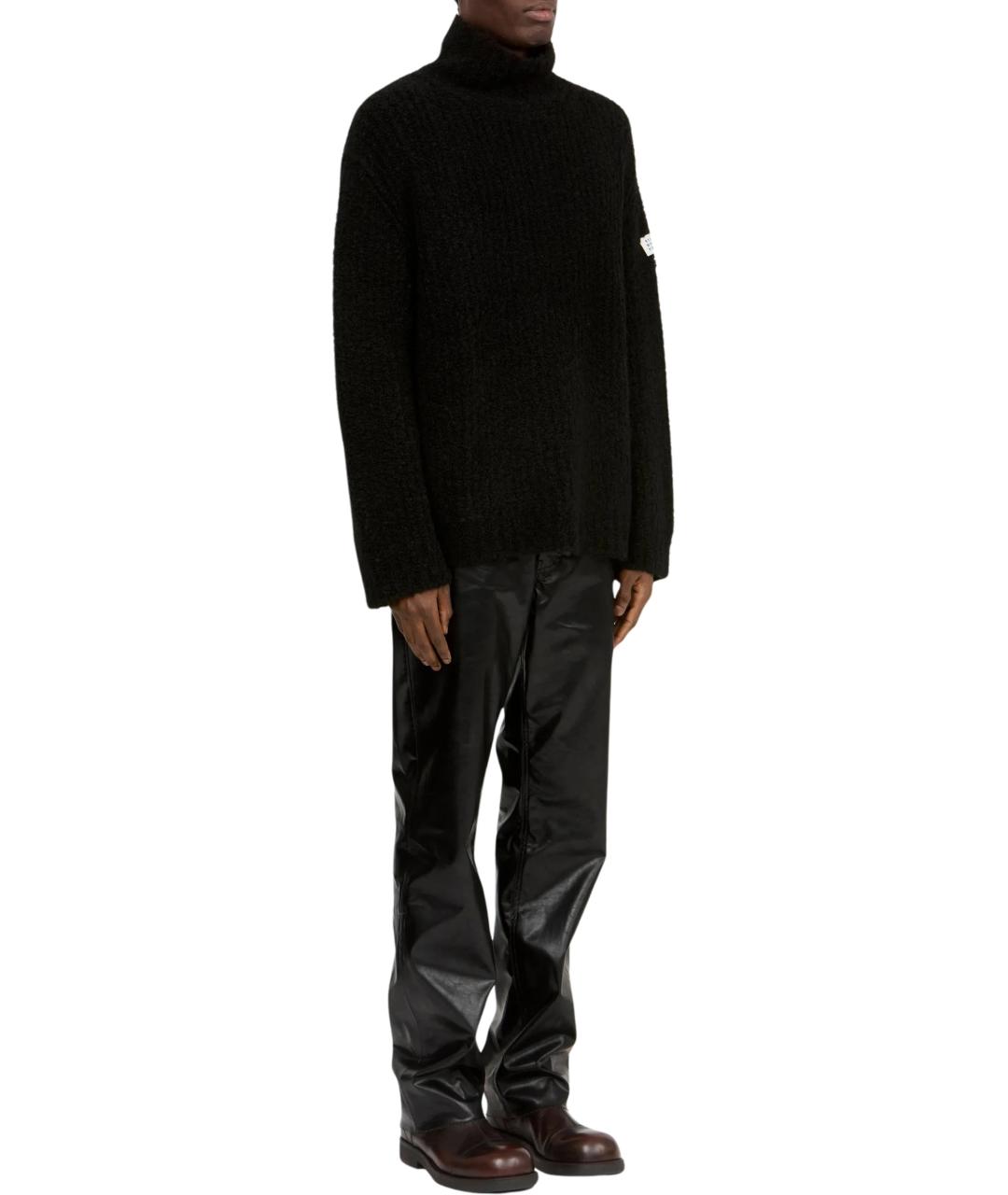MM6 MAISON MARGIELA Черный шерстяной джемпер / свитер, фото 2