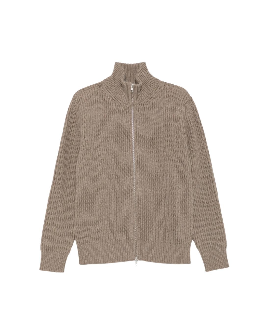 MM6 MAISON MARGIELA Бежевый шерстяной кардиган, фото 1
