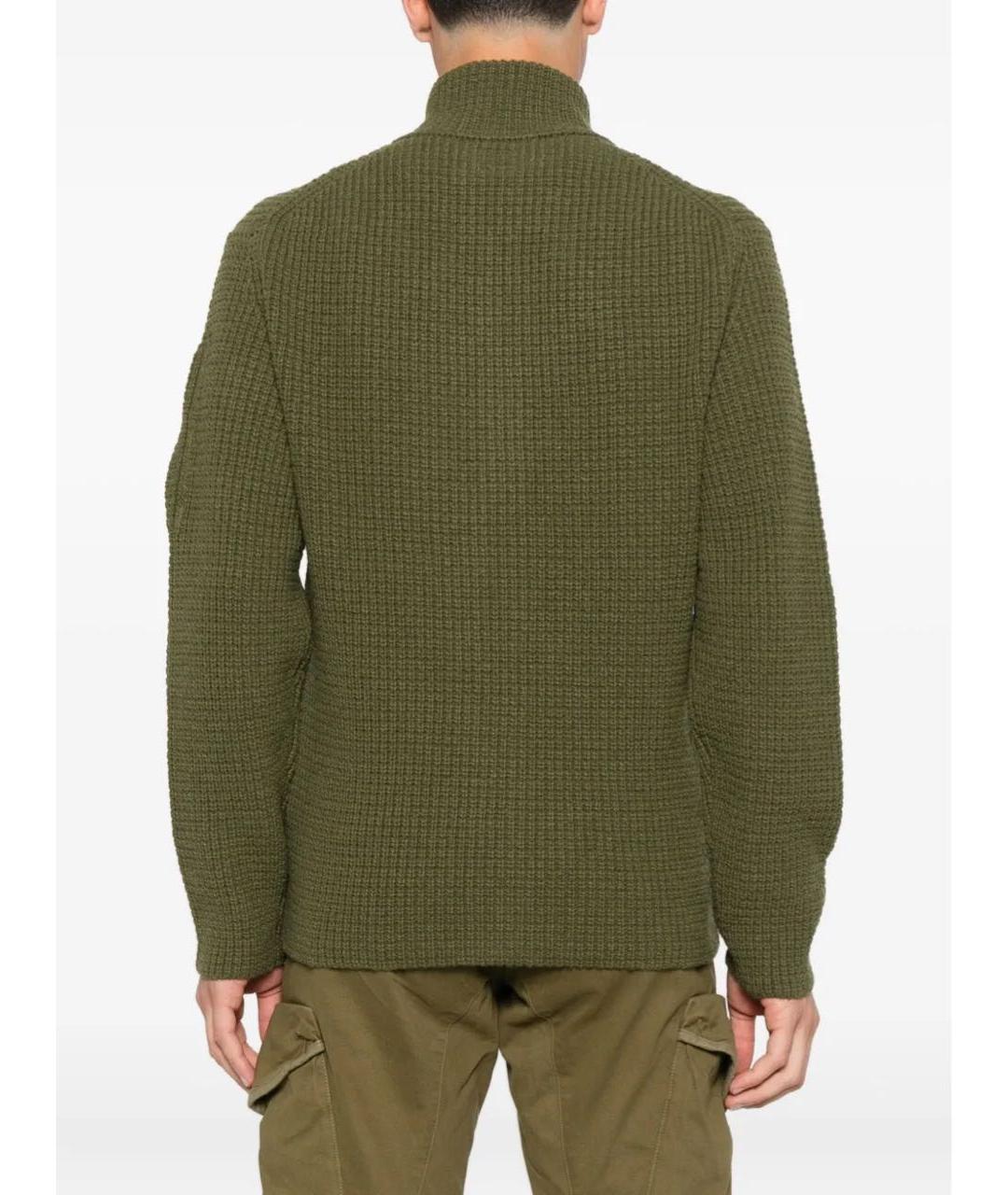CP COMPANY Хаки полиамидовый кардиган, фото 4