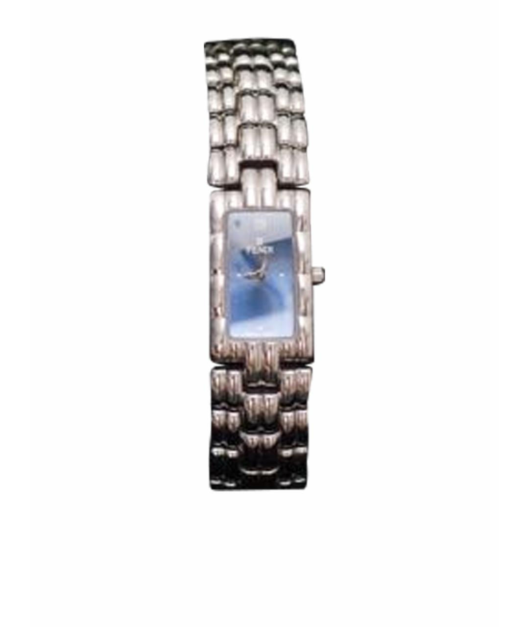 FENDI Серебряные стальные часы, фото 1