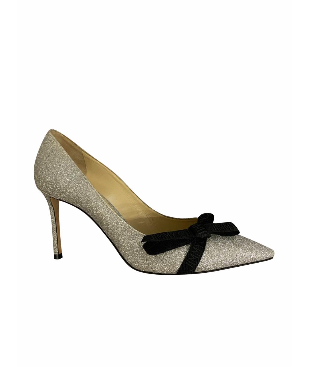 JIMMY CHOO Серебряные туфли, фото 1