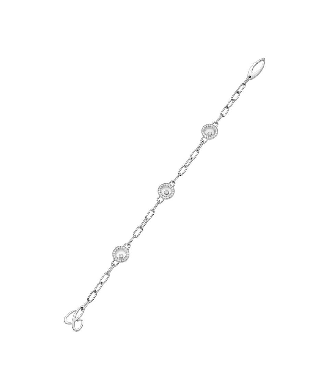 CHOPARD Серебряный браслет из белого золота, фото 2