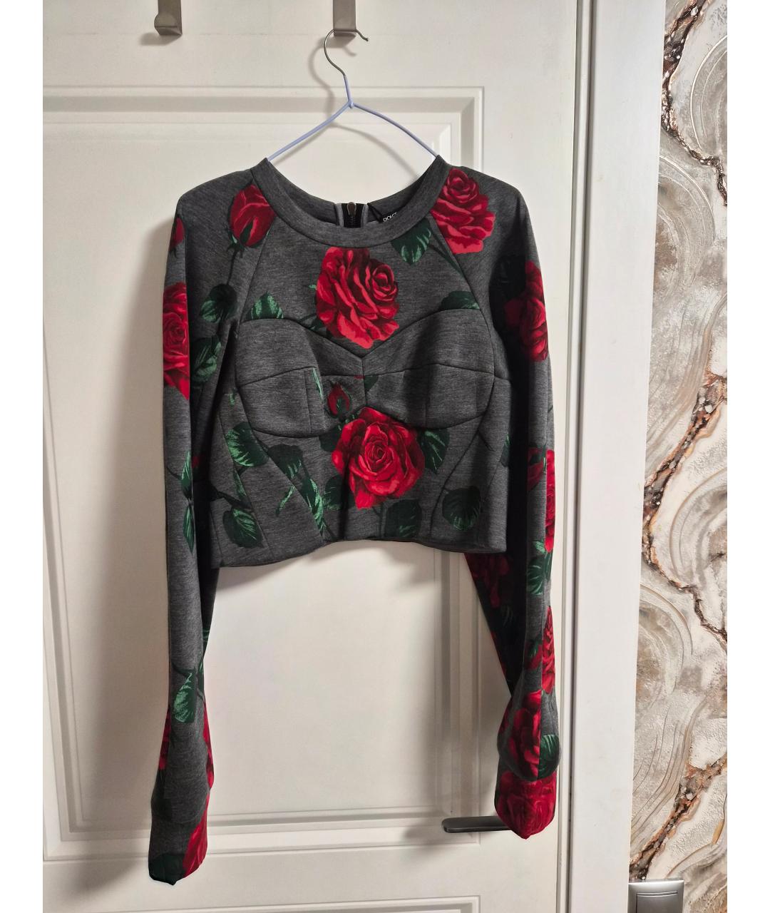 DOLCE&GABBANA Мульти хлопковая водолазка, фото 5