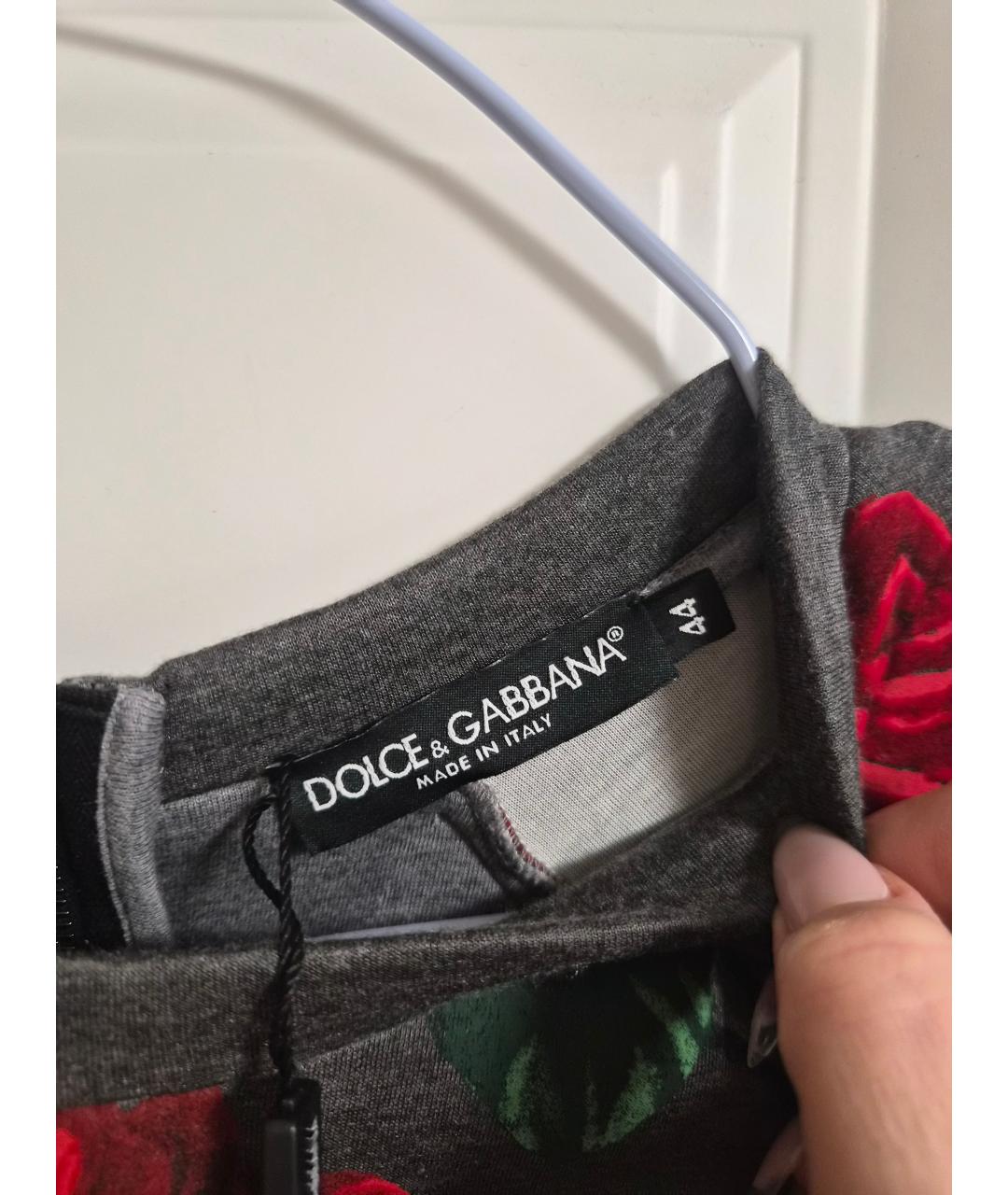 DOLCE&GABBANA Мульти хлопковая водолазка, фото 3