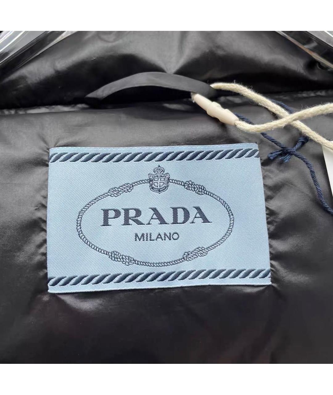 PRADA Черный пуховик, фото 4