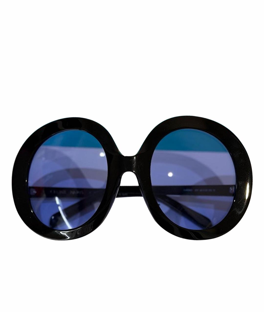 CELINE Синие пластиковые солнцезащитные очки, фото 1