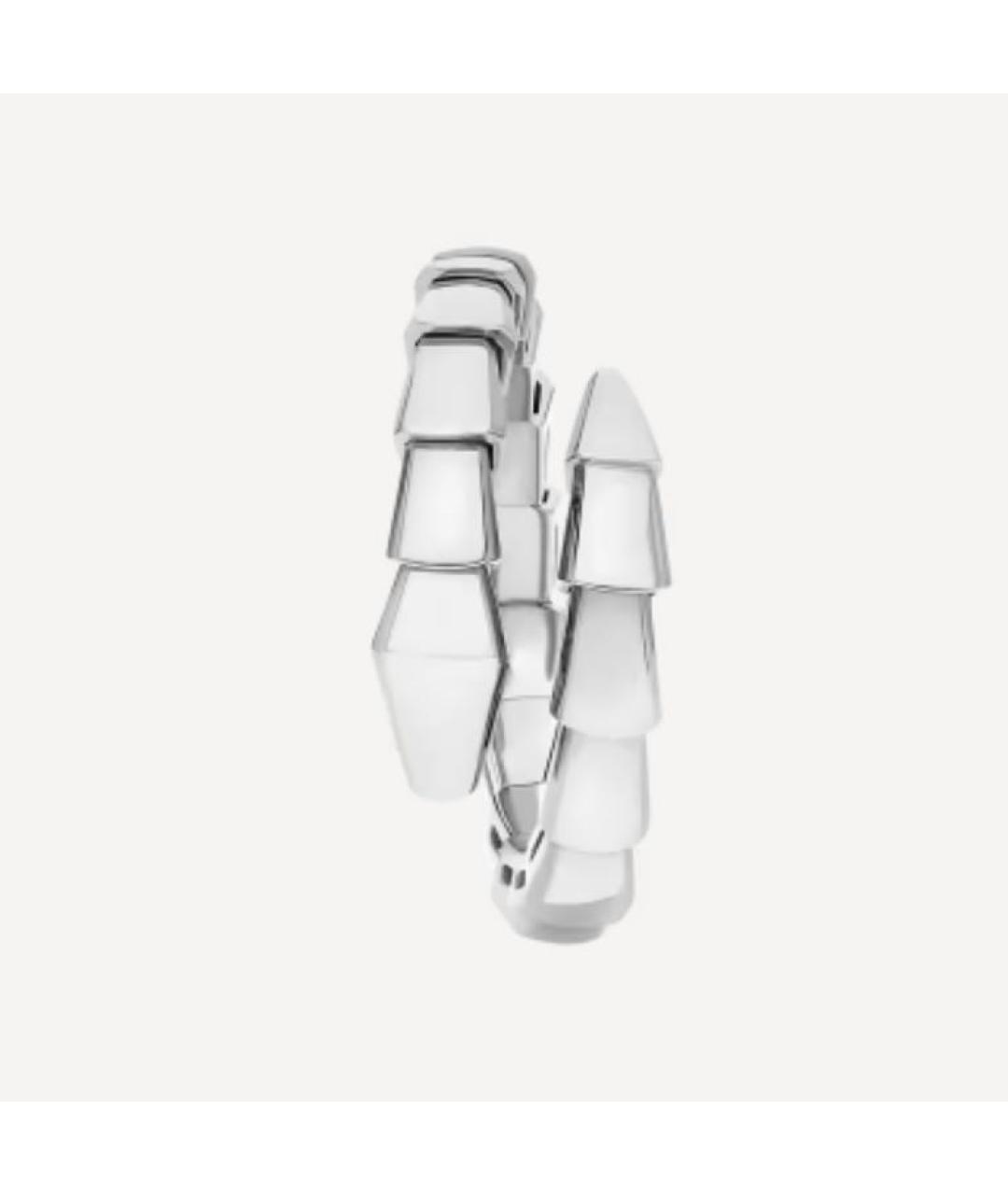 BVLGARI Серебряное кольцо из белого золота, фото 2