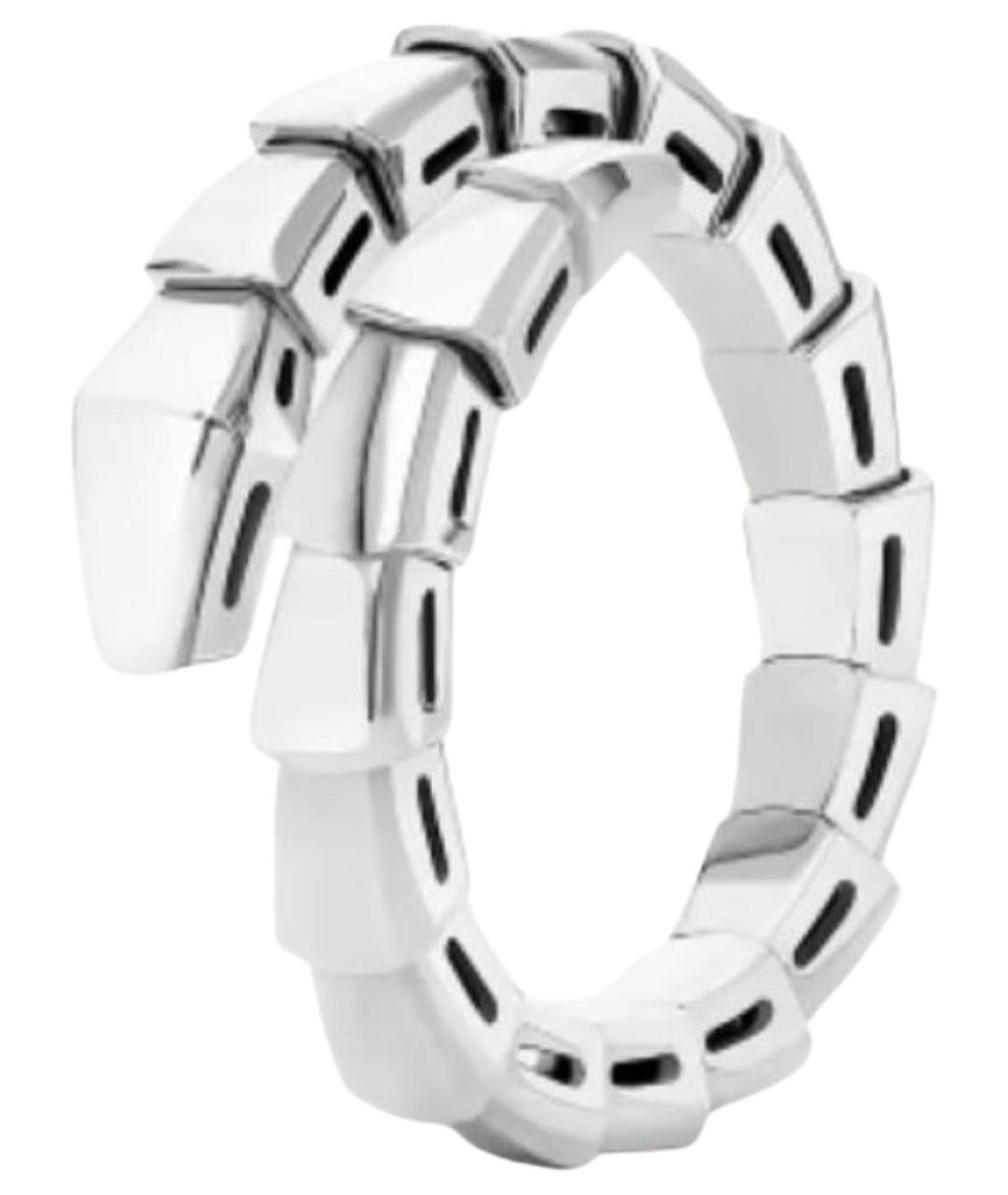 BVLGARI Серебряное кольцо из белого золота, фото 1