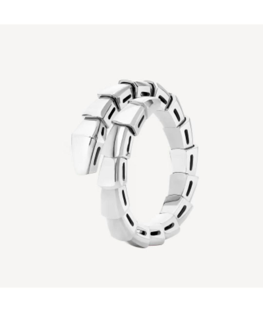 BVLGARI Серебряное кольцо из белого золота, фото 4