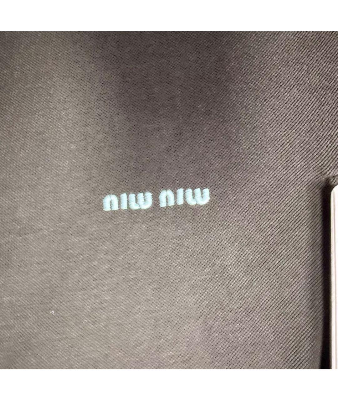 MIU MIU Коричневый джемпер / свитер, фото 3
