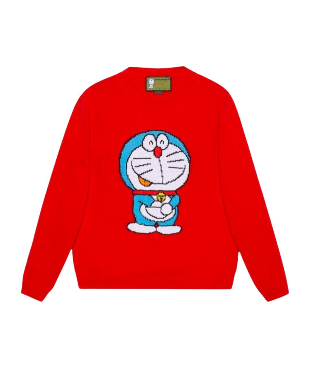 GUCCI Красный джемпер / свитер, фото 1