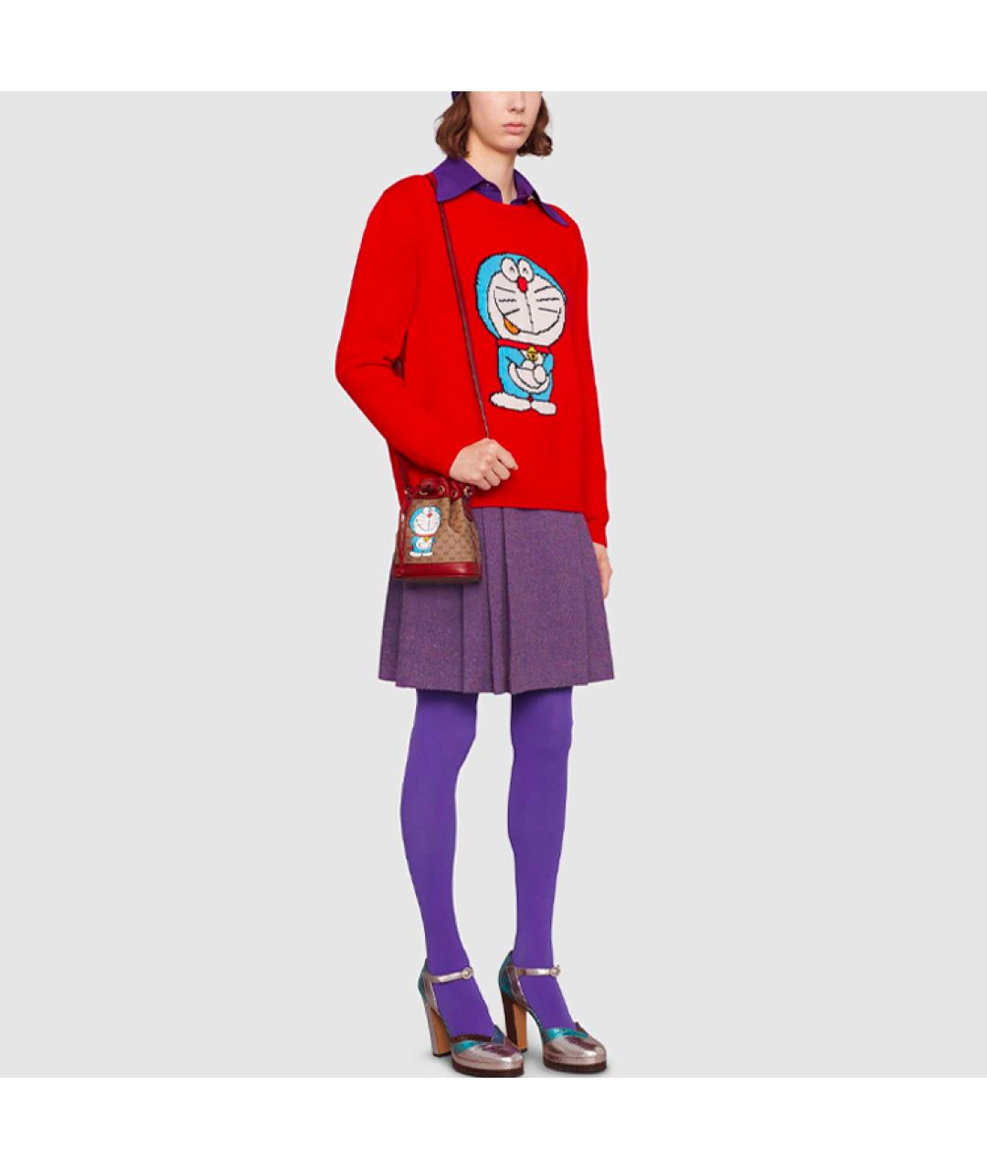 GUCCI Красный джемпер / свитер, фото 2