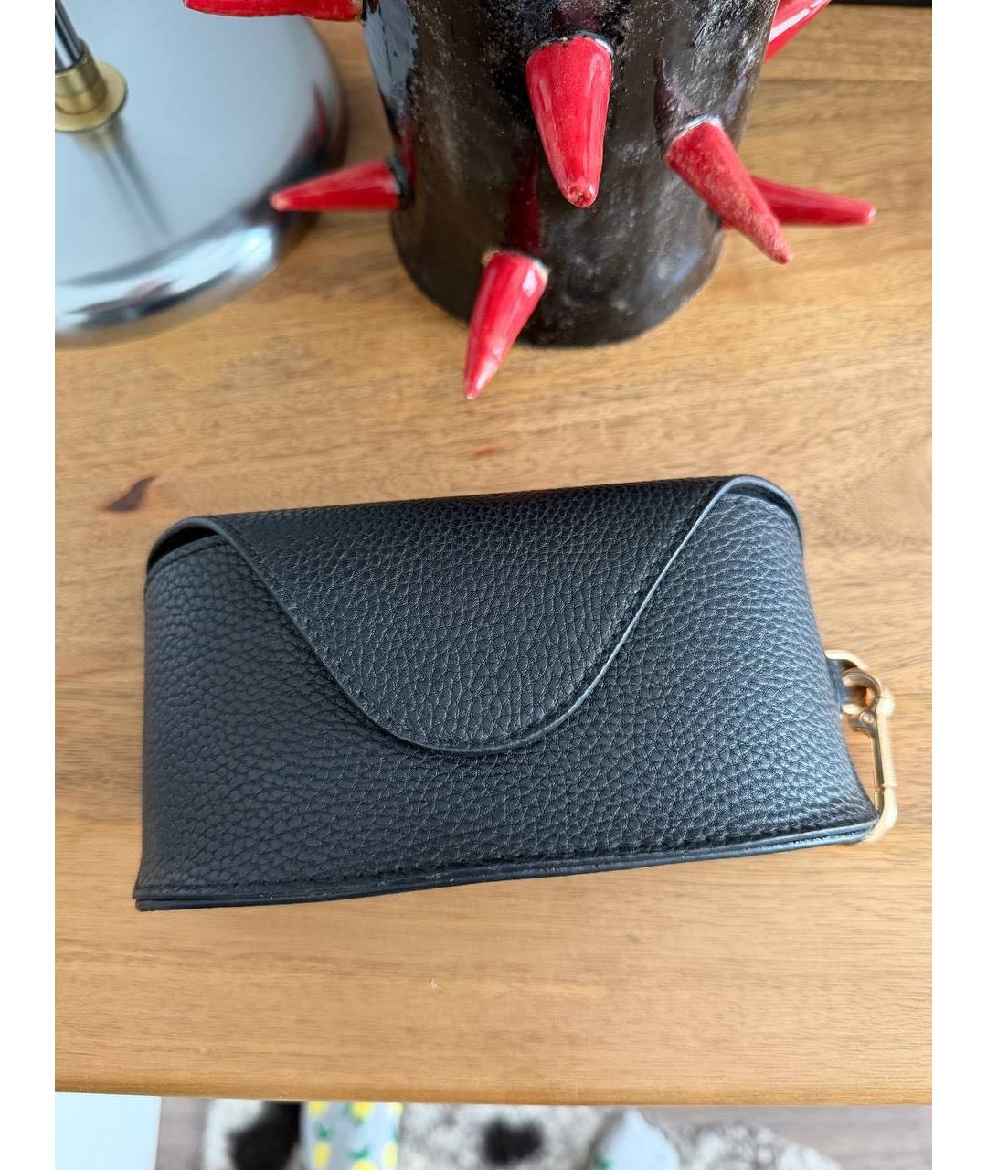 LOEWE Черные пластиковые солнцезащитные очки, фото 6