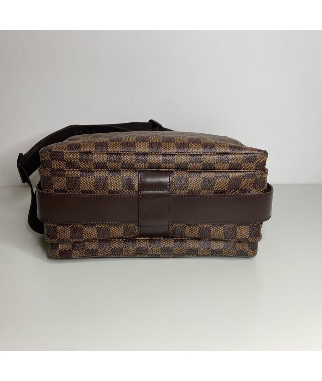 LOUIS VUITTON Коричневая сумка на плечо из канвы, фото 3