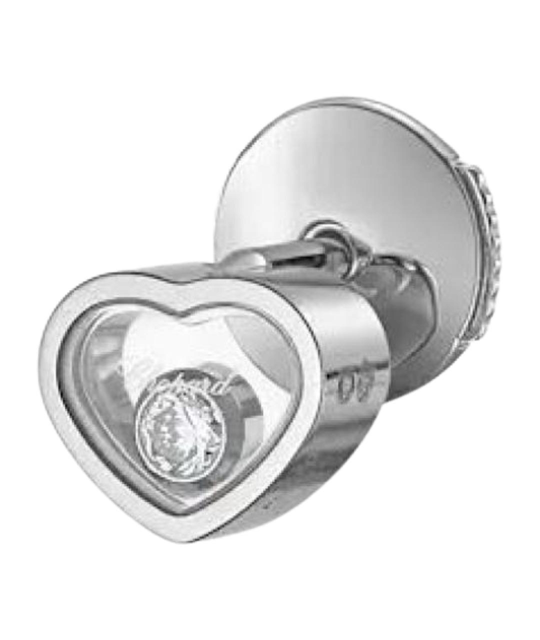 CHOPARD Серебряные серьги из белого золота, фото 1