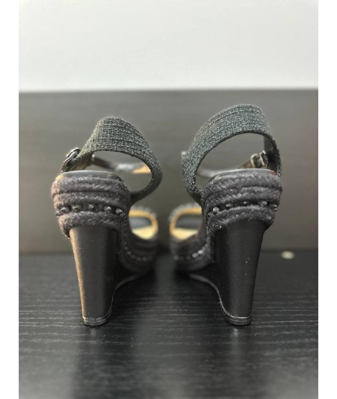 CHRISTIAN LOUBOUTIN Черные туфли, фото 4