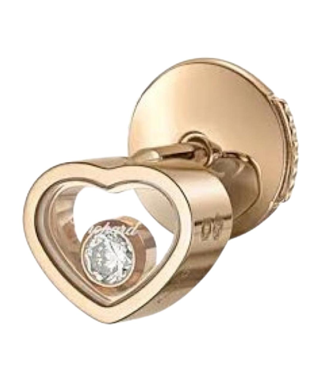 CHOPARD Золотые серьги из розового золота, фото 1