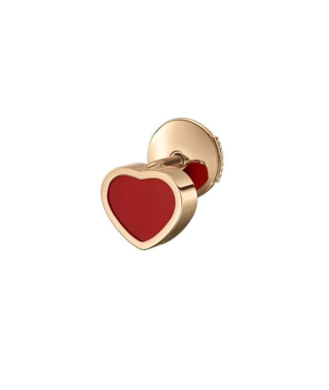 CHOPARD Золотые серьги из розового золота, фото 6