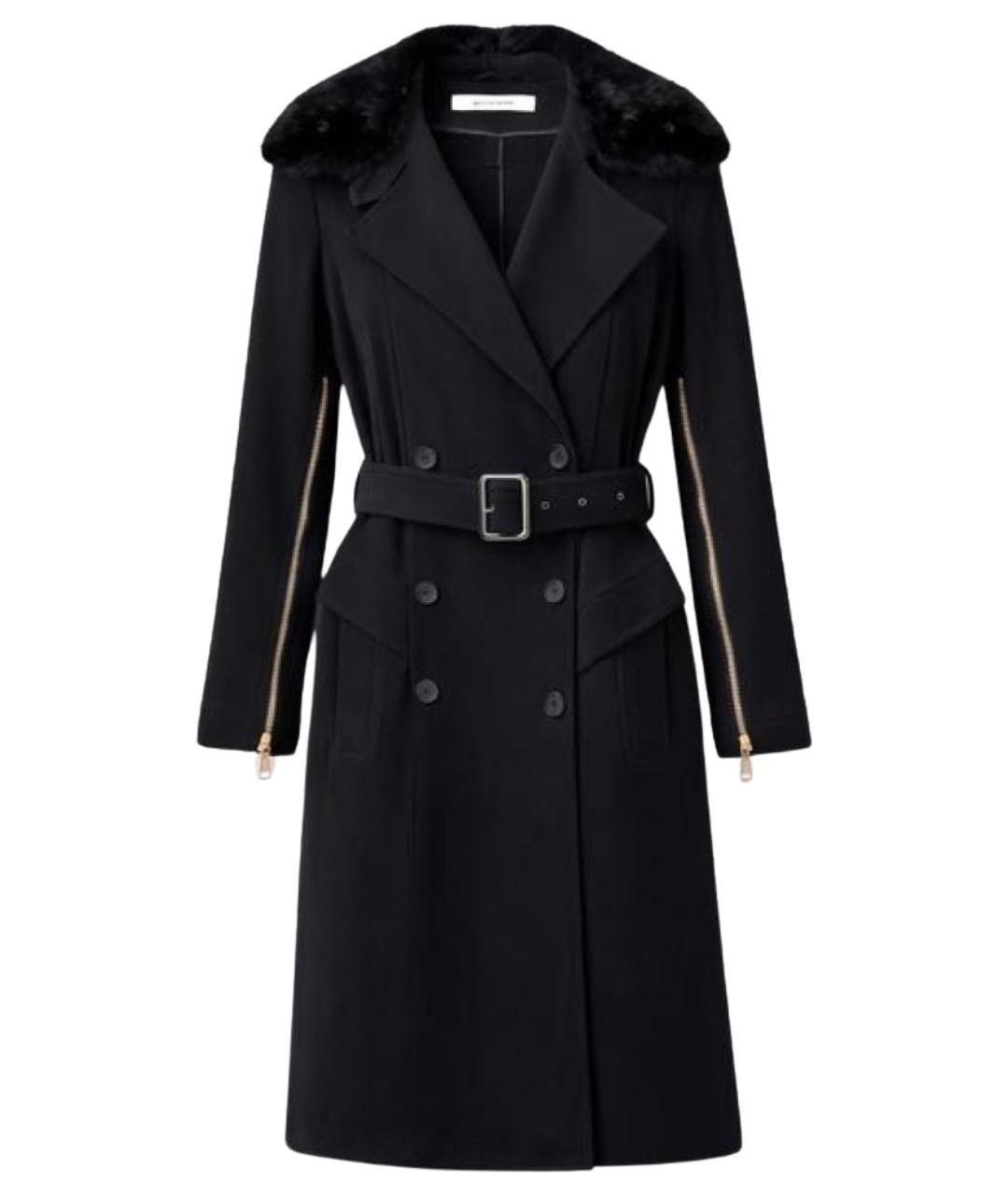 GIVENCHY Черное вискозное пальто, фото 1