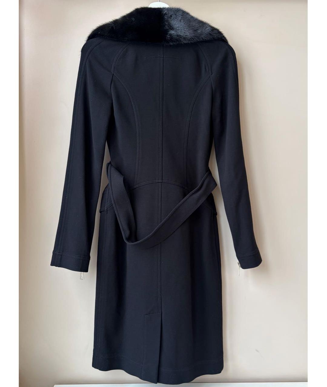 GIVENCHY Черное вискозное пальто, фото 3