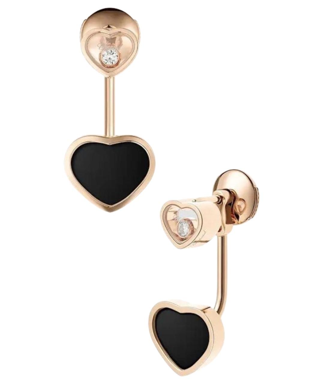 CHOPARD Золотые серьги из розового золота, фото 1