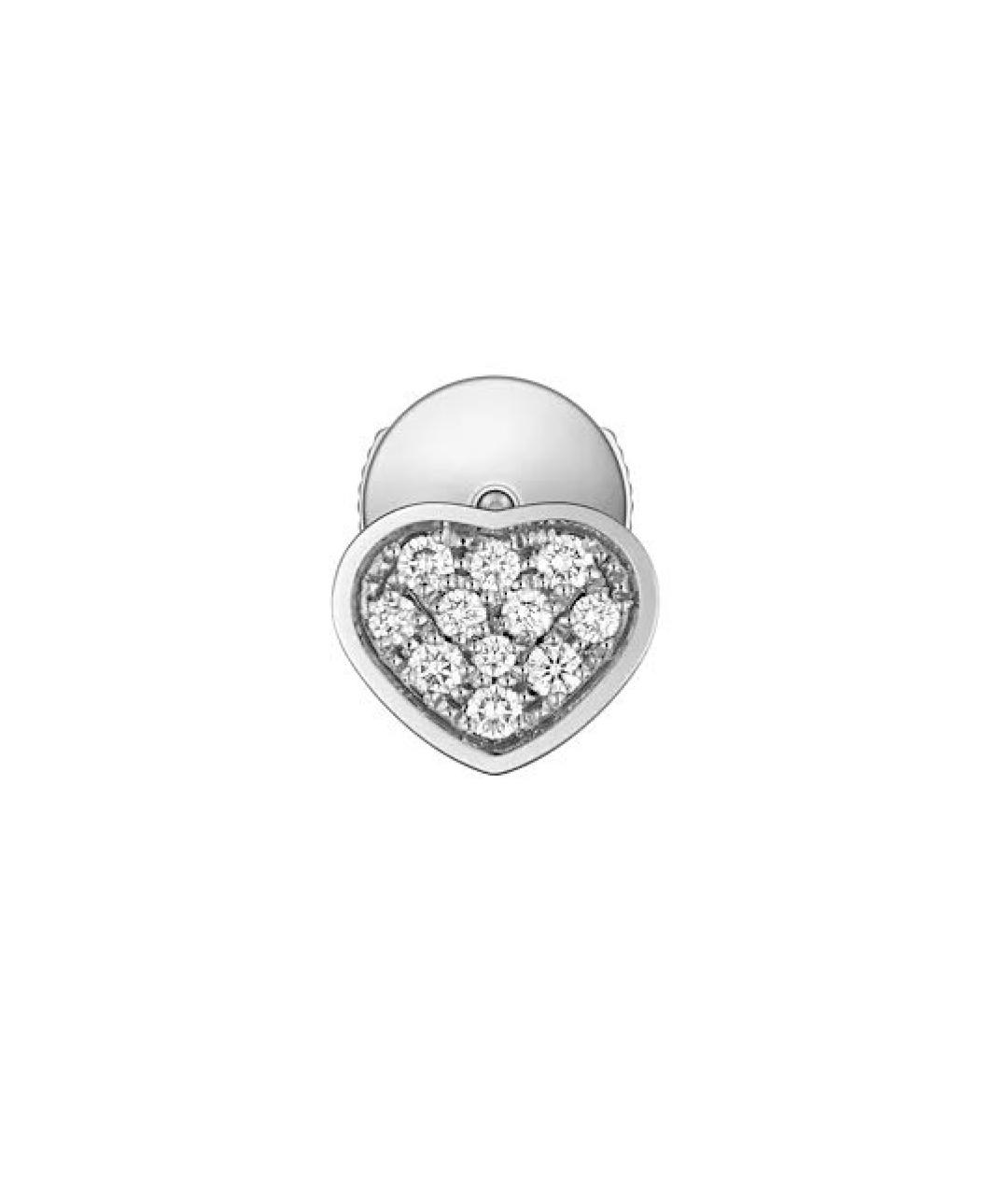 CHOPARD Серебряные серьги из белого золота, фото 3