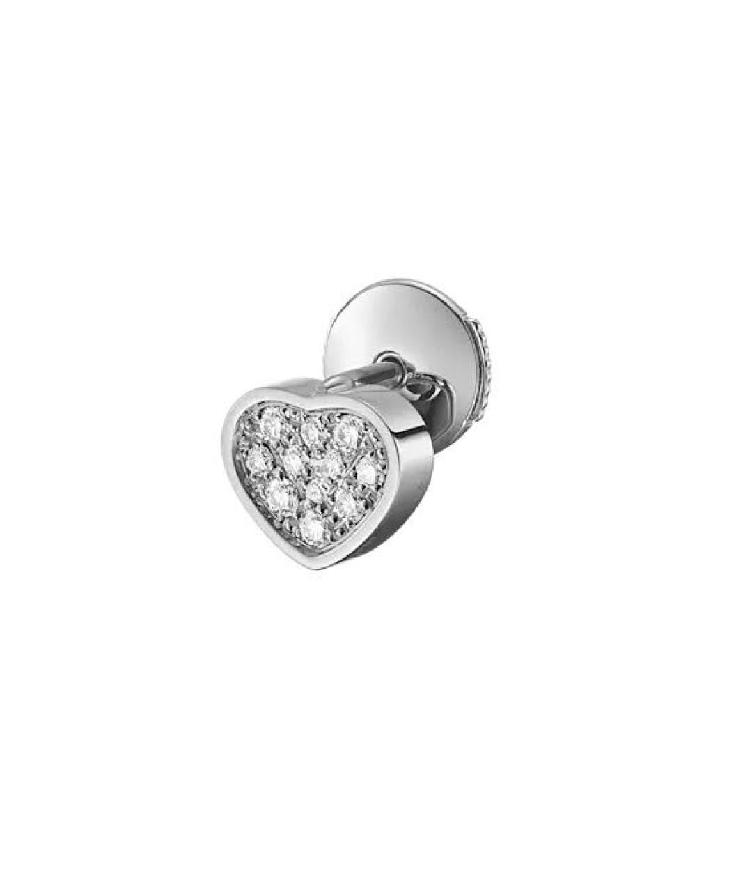 CHOPARD Серебряные серьги из белого золота, фото 6