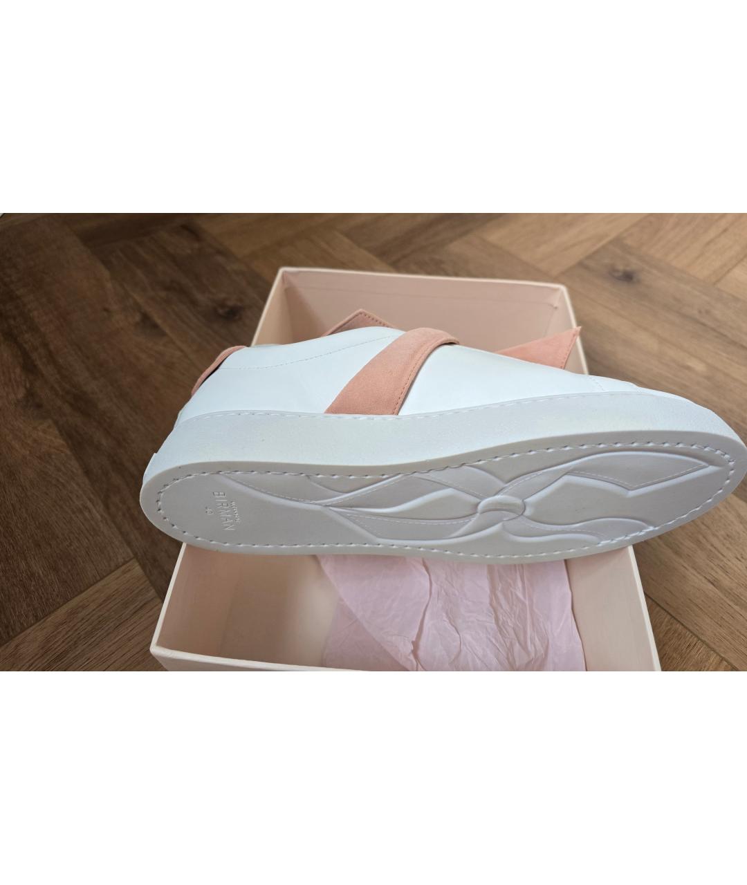 ALEXANDRE BIRMAN Белые кожаные слипоны, фото 2