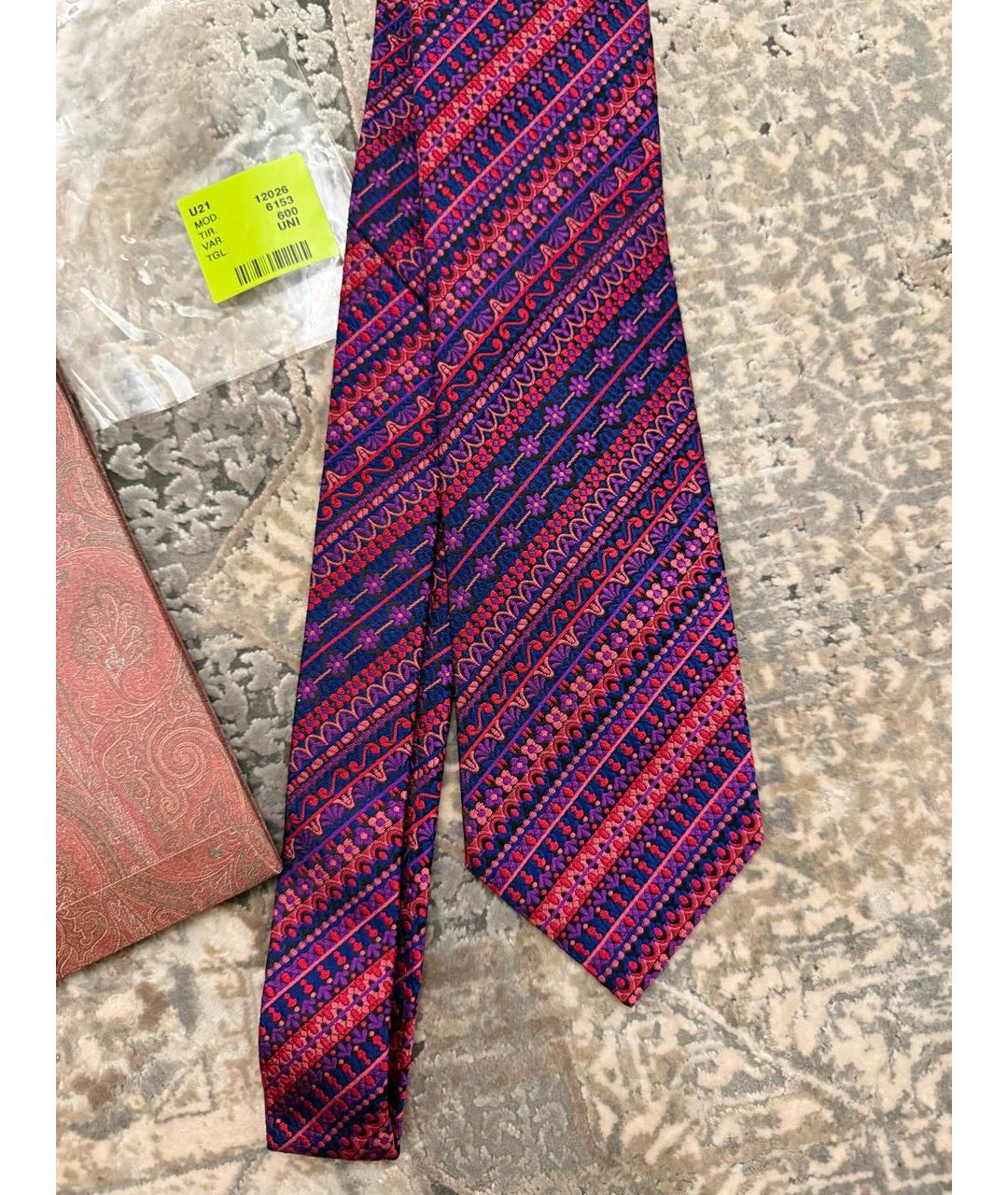 ETRO Мульти шелковый галстук, фото 2